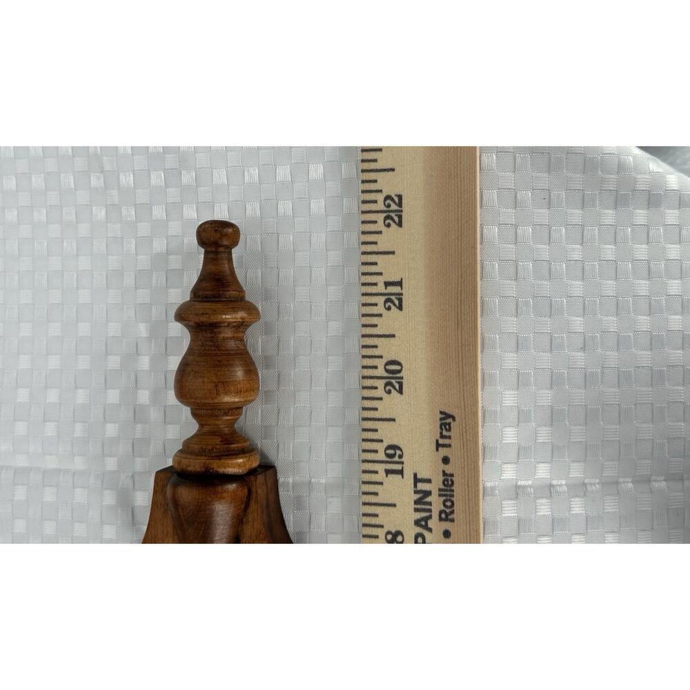 VTG Pair Tell City Chair Company Wood Wall Sconce Candle Holders Colonial - Picture 7 of 9